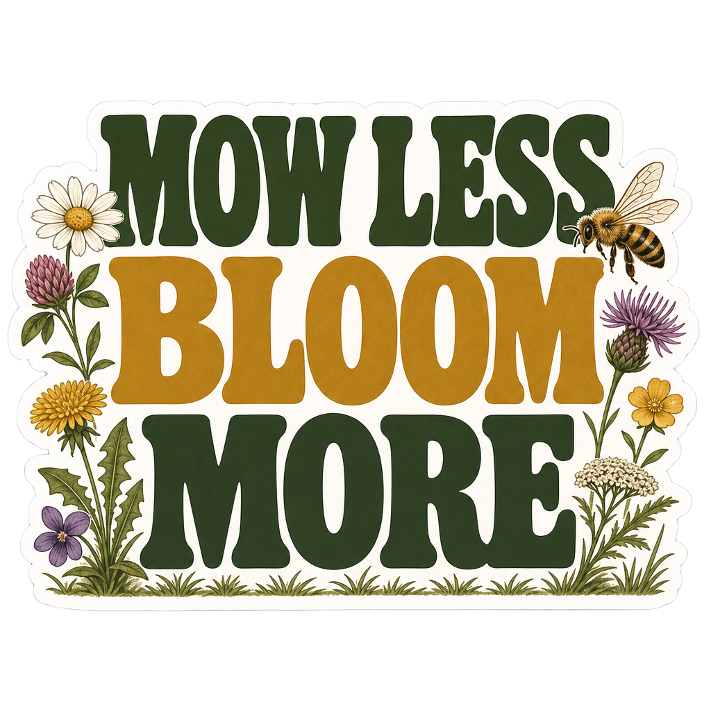 Mow Less, Bloom More