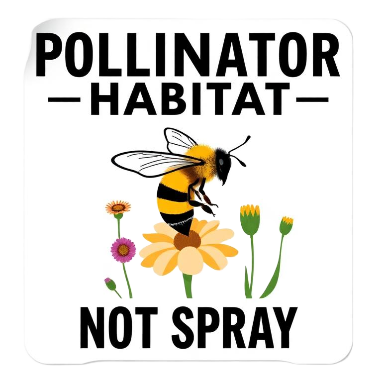 Pollinator Habitat — Do Not Spray